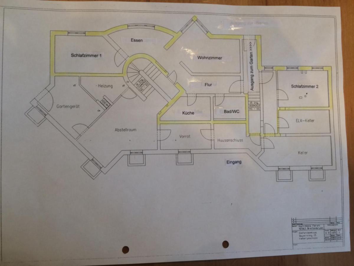 Ferienwohnung Bayernring Breitenbrunn  외부 사진